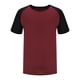 thumbnail image 5 of Camisetas Mens Moda Empalme Manga Corta Cuello Redondo Blusa Superior, Poliéster Ligero para el Uso Diario Y de Primavera Casual, 5 of 9