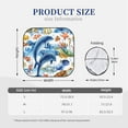 thumbnail image 3 of Sikiie Marine Animals Print Foldable Car Windshield Sun Visor, Car Window Sunshade Suitable for Sedan, SUV and Truck Car Accessories-Large, 3 of 6