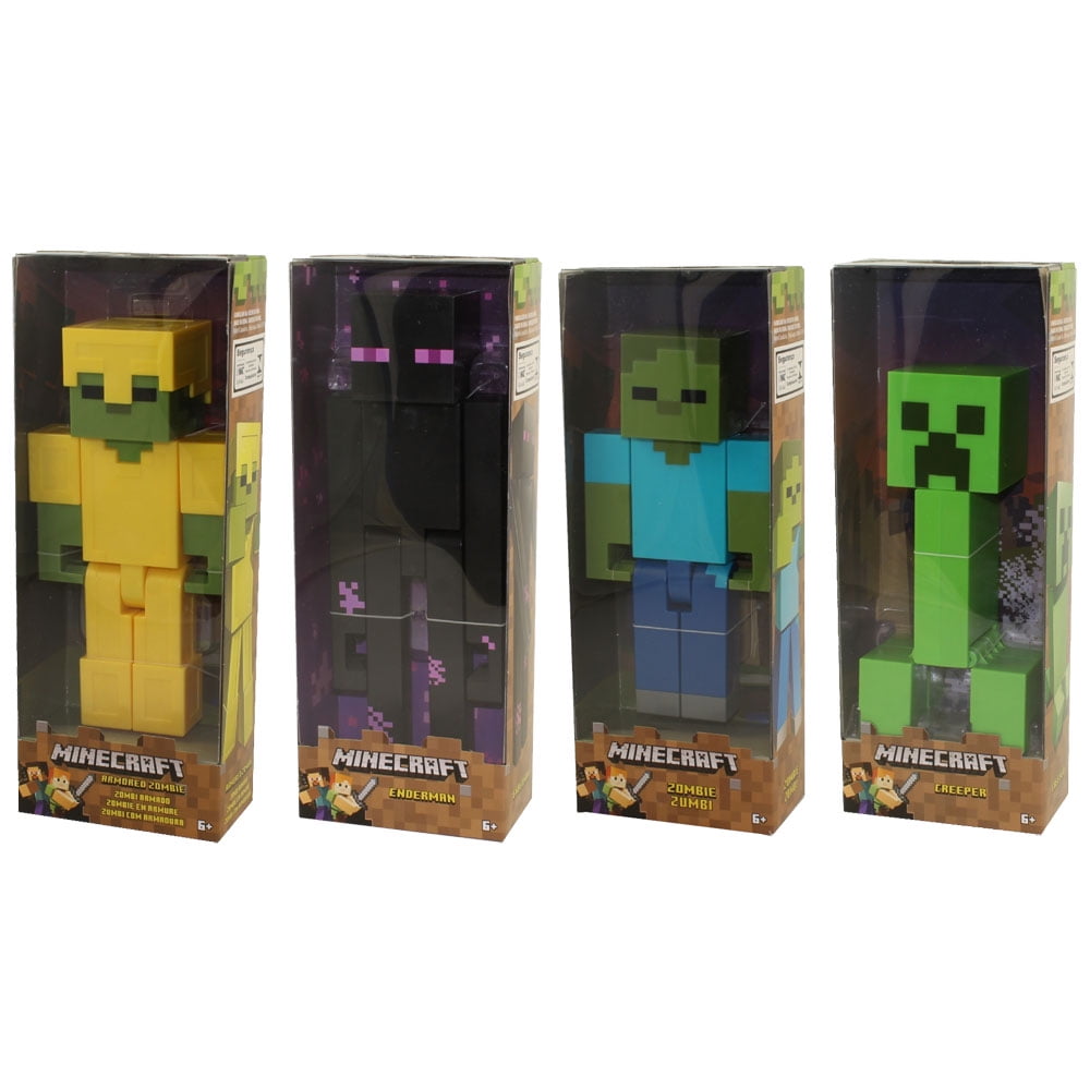 Boneco Creeper Minecraft 22cm - Mattel FVH22 no Shoptime