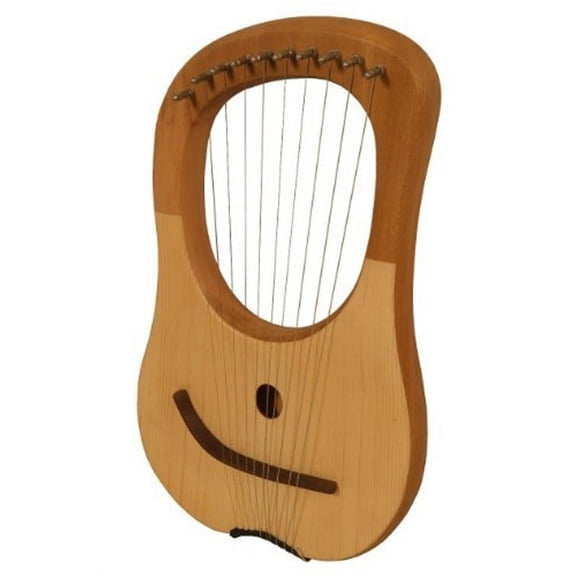 Lyre Harp, 10 String, Lacewood - BLEMISHED