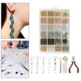 thumbnail image 4 of Kit de suministros para aretes, ganchos para aretes para joyas con s de salto, de ganchos para aretes, pernos para aretes Macarena ganchos para pendientes, 4 of 8