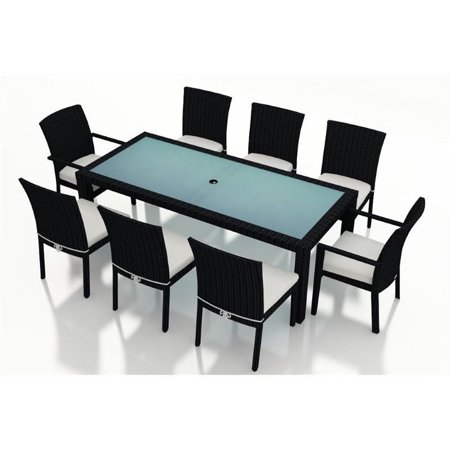 Harmonia Living Urbana 9 Piece Patio Dining Set In Canvas Natural