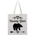 thumbnail image 3 of Inktastic Nanny Bear Grandma Tote Bag, 3 of 4