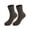 Brown, variant on Luxtrada 5 Pairs Wool Merino Winter Thermal Boot Thick Insulated Heated Socks For Heavy Duty Cold Weather Outdoor Activities (5 Colors)