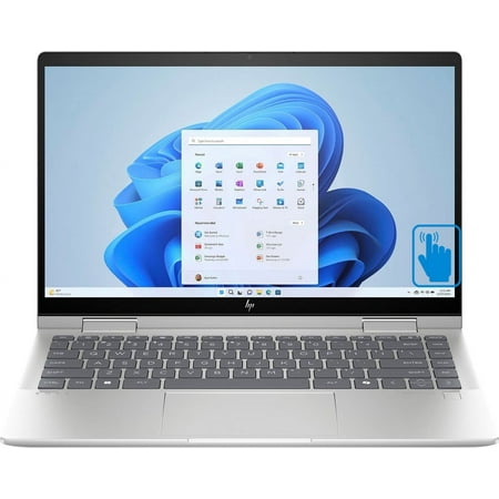 HP Envy x360 High Performance 2-in-1 Laptop 14.0in Touchscreen IPS FHD (Intel 10-Core 7 150U, 16GB RAM, 1TB PCIe SSD, Backlit KYB, Fingerprint, WiFi 6E, BT 5.3, Win 10 Pro)