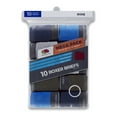 thumbnail image 5 of Fruit of the Loom Boys Underwear, 10 Pack Assorted Boxer Brief Underwear, Sizes S-XL, 5 of 5