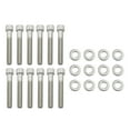 thumbnail image 3 of Bolts,302 5.0l 351w Kit 289 302 Sbf Intake 5.0l 351w Block Stainless Steel Kit Silver Huiop Intake Bolt Intake Bolt Kit Siuke Buzhi Block Sbf, 3 of 6