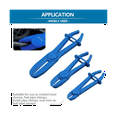 thumbnail image 2 of 3PCS Hose Pinch Off Pliers, Line Clamp Pliers Set for Flexible Hoses, Gas Lines, Radiator, Brake, Coolant, 2 of 6