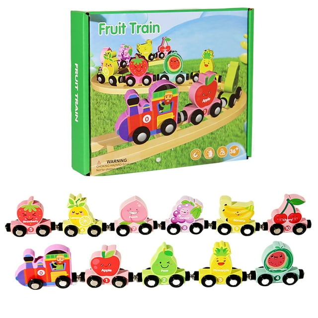Magnetic Number Train Toy - Early Learning Puzzle for Toddlers, STEM Educational Assembly Set, Parent-Child Interactive Toy for Boys, Girls