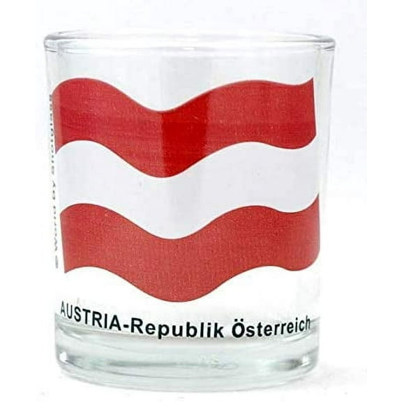 Austria Flag Shot Glass