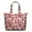 Romantic, variant on Romantic Rose Peony Pattern Travel Bag Boho Floral Weekender Tote, Lightweight, , Multiple Pockets, for Women