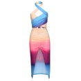 thumbnail image 4 of Traje de cintura con estampado floral de verano para mujer Traje casual de dos piezas a la moda Wmkox8yi bvn704, 4 of 8