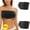 36-Black, variant on YWDJ Full Coverage Bras for Women Lined 2 Pack Lounge Bras No Underwire Comfortable Bras Strapless Half Cup Push up Wrap Sexy Bras without Cushions Plus Size Comfort Bras Solid Sleep Bras Black XL