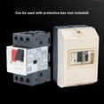 thumbnail image 4 of Motor Circuit Breaker Overload Short Circuit  Motor Starter  Switch AC690V 35mm Rail Mount Push Button Motor Starter, 4 of 8