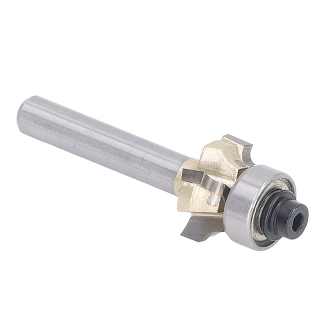 Herramienta para fresadora, fresadora redondeada de 1/4 pulg., fresadora de corte, fresadora de diseño elevado
