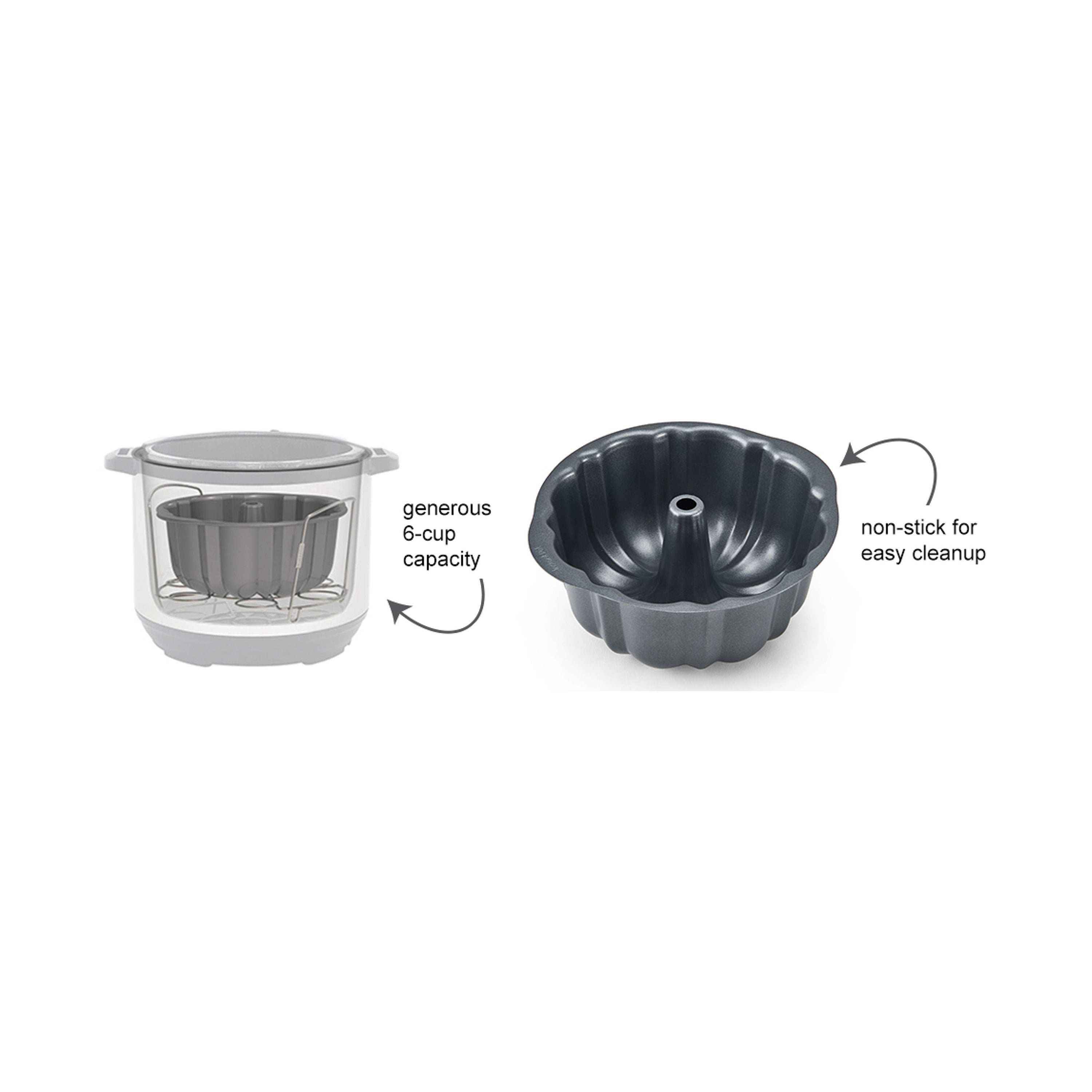 Pressure Cooker Fluted Cake Pan - Shop