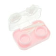 thumbnail image 2 of Unique Bargains 1 Set Contact Lens Case Contact Lens Container Contact Lens Carrier Kitten Style A 2.36"x1.65"x1.1" Pink, 2 of 5