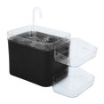 thumbnail image 2 of Pet Water Fountain, Super Quiet Pet Automatic Drinking Fountain 4 Filter System More Purification With Faucet Kits For Indoor For Outdoor ANGGREK AC6831, 2 of 8