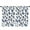 White and Blue, variant on Blackout Kids Curtains,White and Blue Of Leopard Print Childrens Insulated Curtains Set Of 2,Bedroom Essentials,Toddler Room Decor 42"x84"