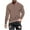Brown, variant on YUGYXL Mens Long Sleeve Tee Shirts Athletic Round Neck Pullover Tops Casual Solid Color Soft Basic T-Shirt Fishing Hiking Gym Brown XXL