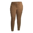 thumbnail image 3 of Terra & Sky Women's Plus Size Skinny Cargo Pant, 3 of 7