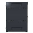 thumbnail image 2 of NavePoint 8U Vertical Server Rack Enclosure, Low Profile, 27.5" Deep, Max Weight Capacity 132lbs - 8U Network Cabinet Vertical Wall Mount, Perforated, Black, 2 of 4