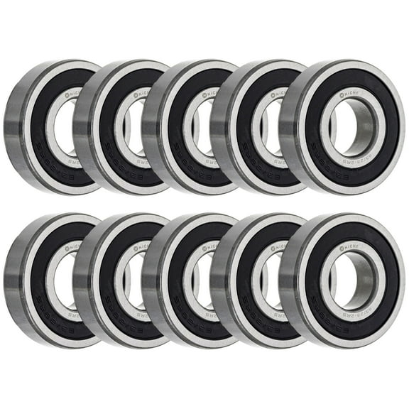 Niche Wheel Bearing 63/28-2RS 28x68x18mm Single Row Deep Groove 10 Pack 519-CBB2275R