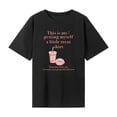 thumbnail image 1 of Camiseta de manga corta para mujer Ropa transpirable para ir de compras en la playa Vacaciones S Yuyangstore camiseta de mujer, 1 of 8