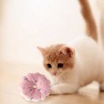 thumbnail image 4 of 3 uds Donut gato de peluche juguete con hierba gatera gatito almohada interactiva regalo de gato para gato, 4 of 5