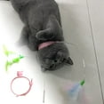 thumbnail image 3 of Multifunctional Cat Teaser Pet Collar for Self Entertainment with Feather Toy for Cat, 3 of 8