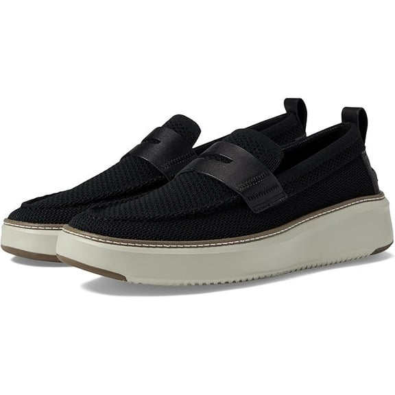 Cole Haan Loafers Stitchlite Penny, Cap Toe Black