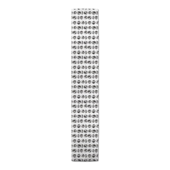 Creative Products Moon Phases Pattern 16 x 90 Cotton Twill Table Runner