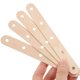 thumbnail image 5 of 150 palitos de madera para manualidades, sin terminar, con agujeros, para depilar y depresores de lengua, para manualidades, proyectos de arte., 5 of 8