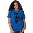 thumbnail image 3 of Boat Hair Don't Care Ocean Vibes Cute Women's Plus Size Graphic Tee Brisco Brands 3X, 3 of 5