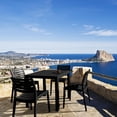 thumbnail image 3 of Compamia Ares Outdoor Dining Chair Black, Set of 2, 3 of 9