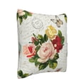thumbnail image 2 of Bingfone Vintage Bike Flower Butterfly Linen Throw Pillow Covers Cushion Case Pocket Button Vintage Farmhouse Pillowcase for Sofa Couch Bed 16"x16", 2 of 9