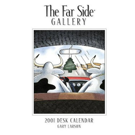 Pre-Owned Far Side Gallery 2001 Calendar, 9780740707520, 0740707523, Paperback, Desk edition