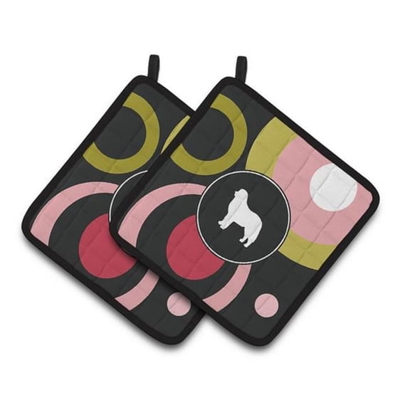 Carolines Treasures  Bernese Mountain Dog Pair of Pot Holders