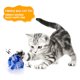 thumbnail image 2 of Pelota de papel crujiente doble color para gatos, juguete de gasa con sonido atractivo, tamaño perfecto para perseguir y morder, color aleatorio, ideal para mantener a tu mascota activa y entretenida., 2 of 7
