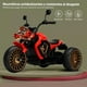 thumbnail image 3 of Moto Electrica Bluelander, Infantil, Motocicletas para Niños y Niñas, con Luces Led, Rojo, 3 of 5