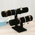 thumbnail image 3 of Visland Support de Bracelet à Double Niveau Présentoir de Montres Bijoux Support Horizontal de Bureau pour Chambre Commode Table, 3 of 8