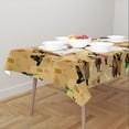 thumbnail image 2 of African - Style Patterned Waterproof Rectangular Tablecloth 54''x70'', 2 of 6
