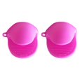 thumbnail image 2 of Agarradera de silicona, agarradera de silicona resistente al calor, para horno, pinzas para cocinar Rosa roja, 2 of 9