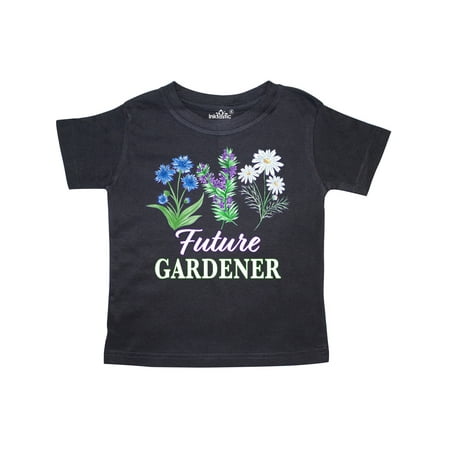 

Inktastic Future Gardener with Wildflowers Gift Toddler Boy or Toddler Girl T-Shirt