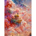 thumbnail image 4 of (Multi-Style)Dream Flower Manor-Full Round Diamond Painting 30*40CM, 4 of 11