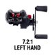thumbnail image 1 of 18 + 1BB Carrete De Pesca Baitcasting Mano Derecha Izquierda Max Drag 10kg Jigging 7 . 2 : 1 De Mar De Alta Velocidad Al Aire Libre Agua Salada, 1 of 4