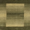 thumbnail image 1 of Ahgly Company Machine Washable Indoor Square Contemporary Caramel Brown Area Rugs, 3' Square, 1 of 7