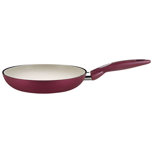 Pensofal Princess 12' Fry Pan with Red Plum Exterior and Pearl Interior Finish