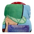 thumbnail image 3 of Little Mermaid Ariel Silk Touch Flannel Plush Poncho Hooded Throw 23.6"x47.2" for Kids by Disney, 3 of 3