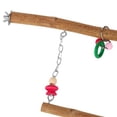 thumbnail image 4 of Juguete columpio para pájaros, jaula colgante para pájaros, juguete para masticar columpio, soporte ligero para pájaros, perca, juguetes para loros Yuyangstore Soporte de percha de pájaro loro, 4 of 8
